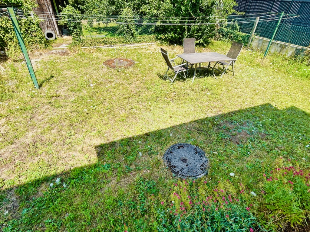 jardin arrière