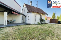 jardin terrasse maison individuelle a vendre sausheim baldersheim battenheim