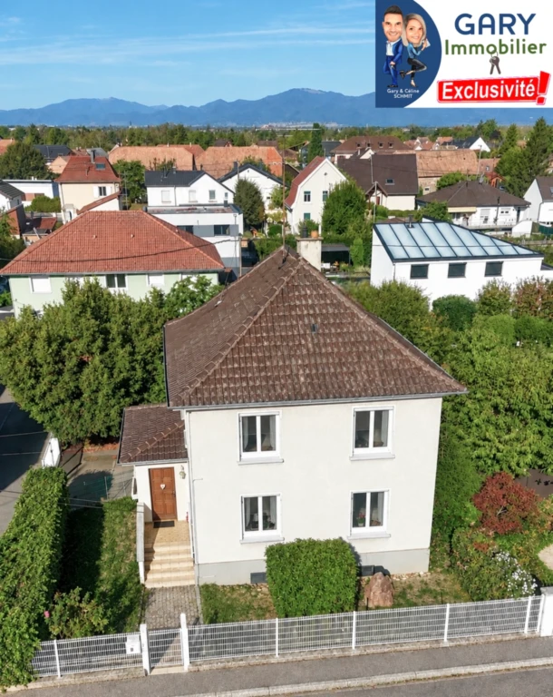 maison individuelle à vendre Sausheim au clame proche du centre