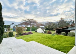 jardin piscinable: Maison plain pied à vendre Baldersheim 68390 proche Sausheim, Battenheim,