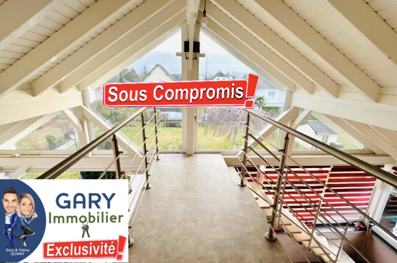 Mezzanine : Maison individuelle à vendre Baldersheim 68390 prox Sausheim, kingersheim, Ensisheim