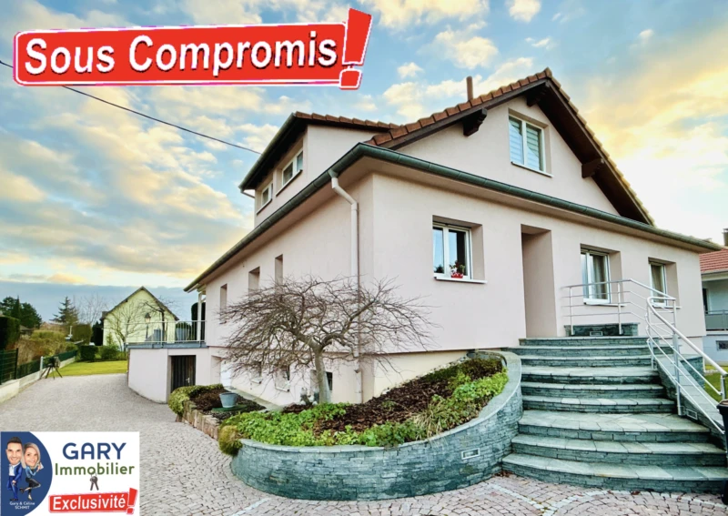 Maison plain pied à vendre Baldersheim 68390 proche Sausheim, Battenheim, Rixheim, Habsheim