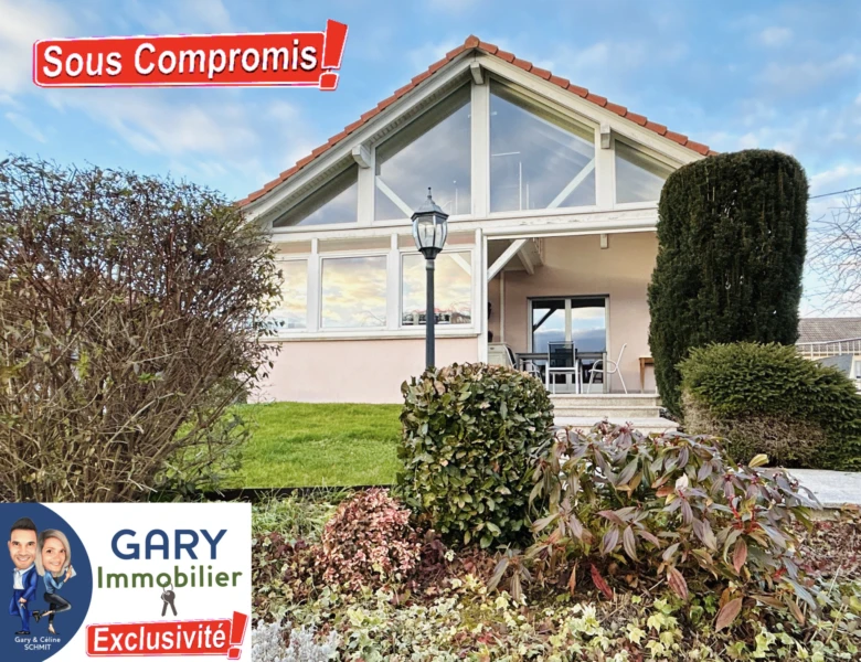 Terrasse : Maison plain pied Baldersheim 68390 proche Sausheim, Battenheim, Pfastatt, richwiller