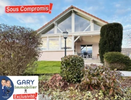 Terrasse : Maison plain pied à vendre Baldersheim 68390 proche Sausheim, Battenheim, Ruelisheim,