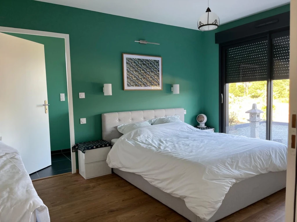 chambre verte en suite