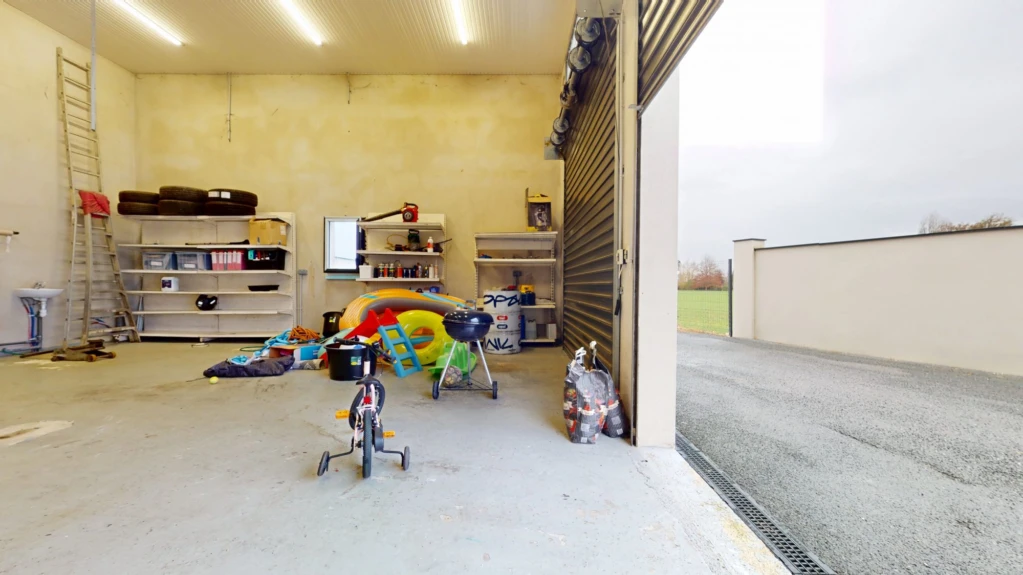 Double garage