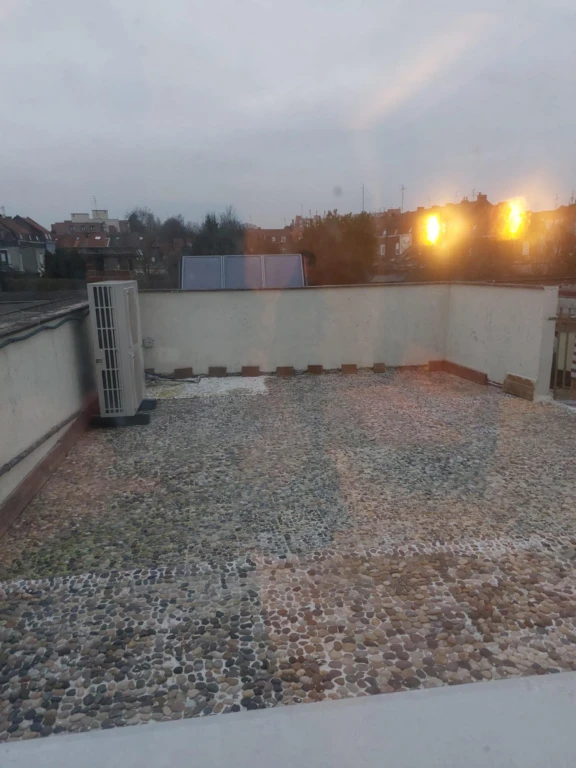 Terrasse à l'étage