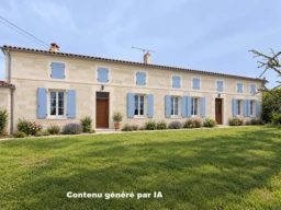 Façade moellons généré par IA