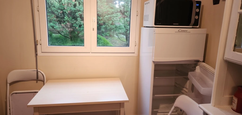 Vue depuis cuisine