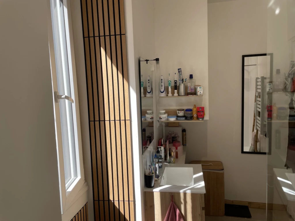Salle de bain appartement 55 m² Béziers