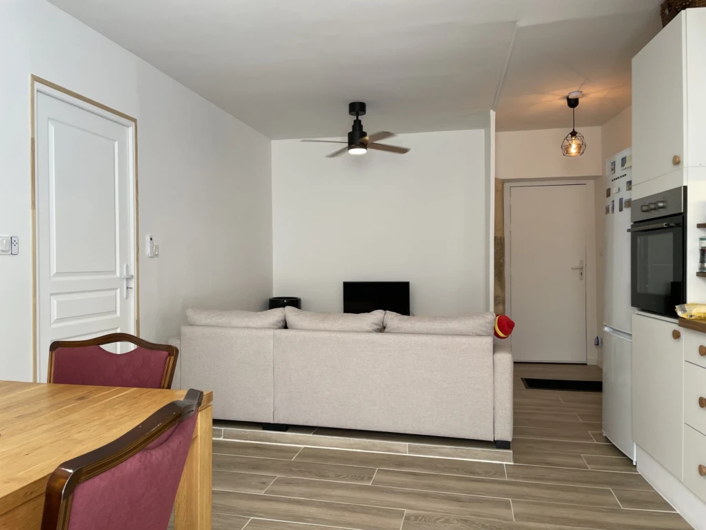 Salon et salle à manger appartement 55 m² Béziers