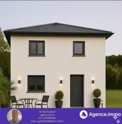 Maison de 75m2 sur 600m2 de terrain