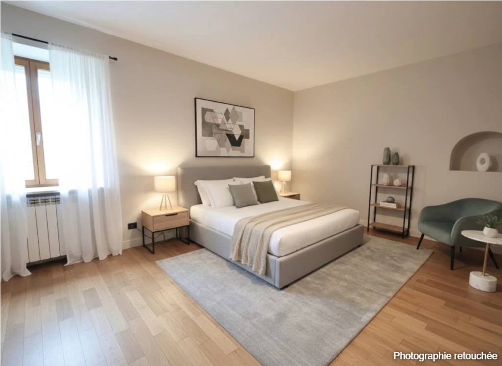 CH 1 avec décoration d'ambiance