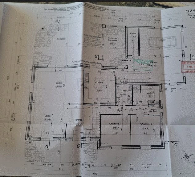 plan du rez de chaussée