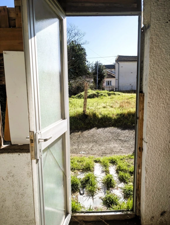 Porte sur l'arrière