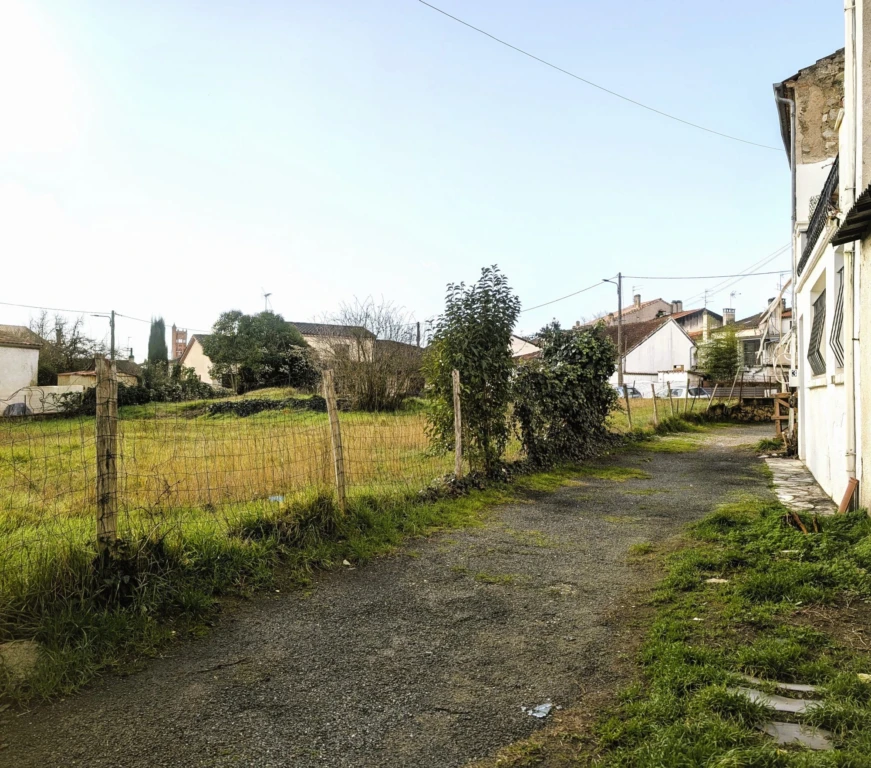 Arrière de la maison