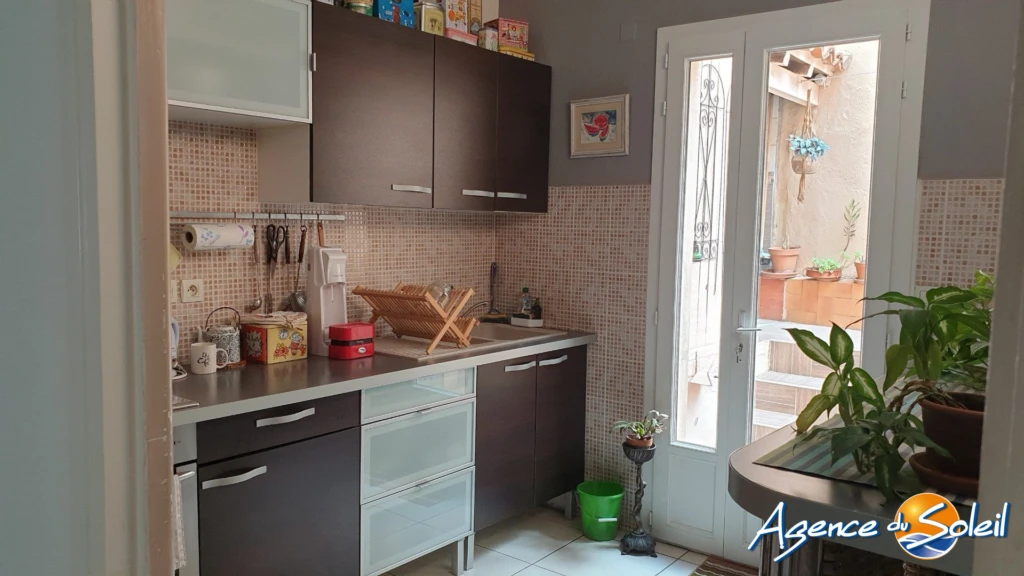 Cuisine ouverte sur séjour