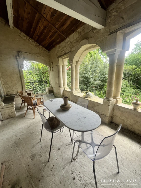 Terrasse du gîte