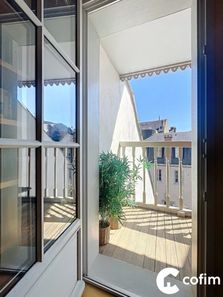 balcon  SUD chambre R+3