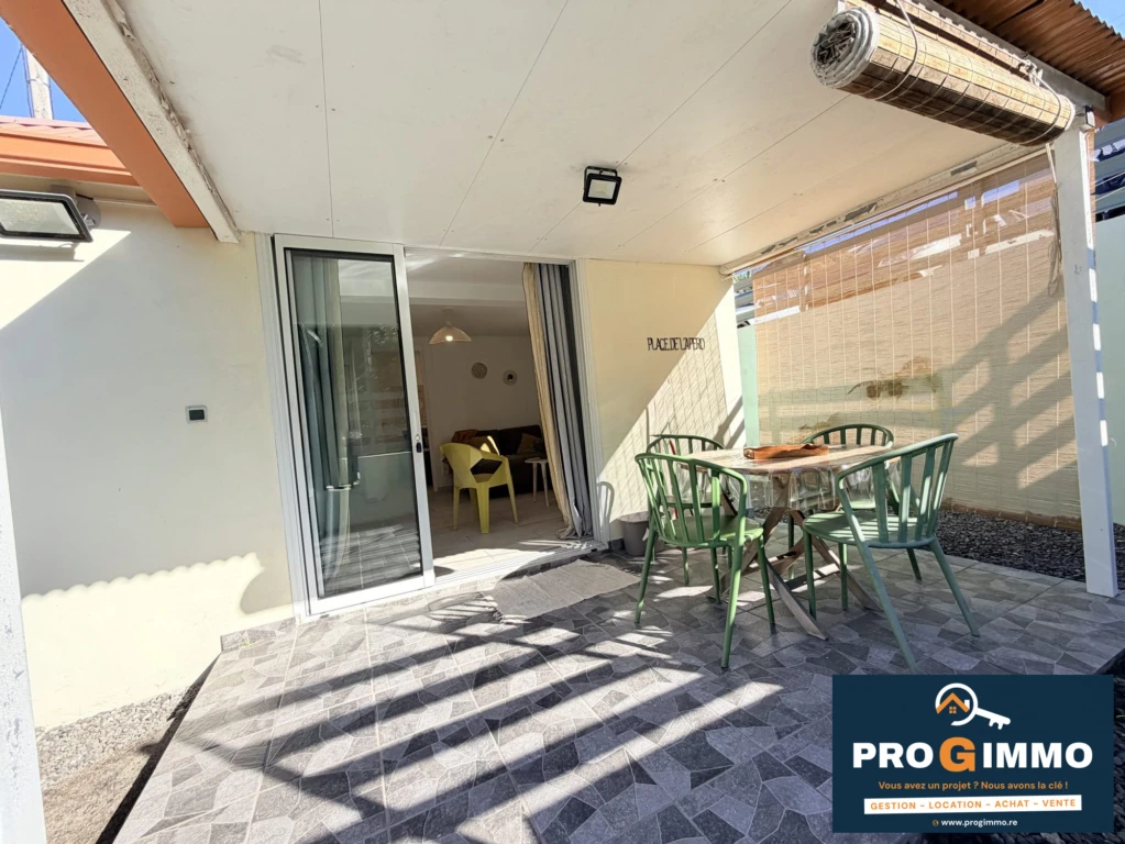 Terrasse bungalow 1
