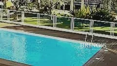 Piscine extérieure de la résidence de standing - T3 à louer Californie Nice 06200
