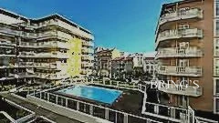 Vue aérienne résidence avec piscine quartier Californie Nice - T3 meublé à louer