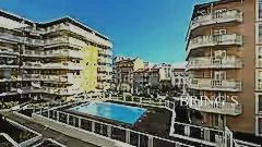 Vue aérienne résidence avec piscine quartier Californie Nice - T3 meublé à louer