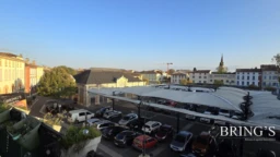 Vue sur la place des récollets.