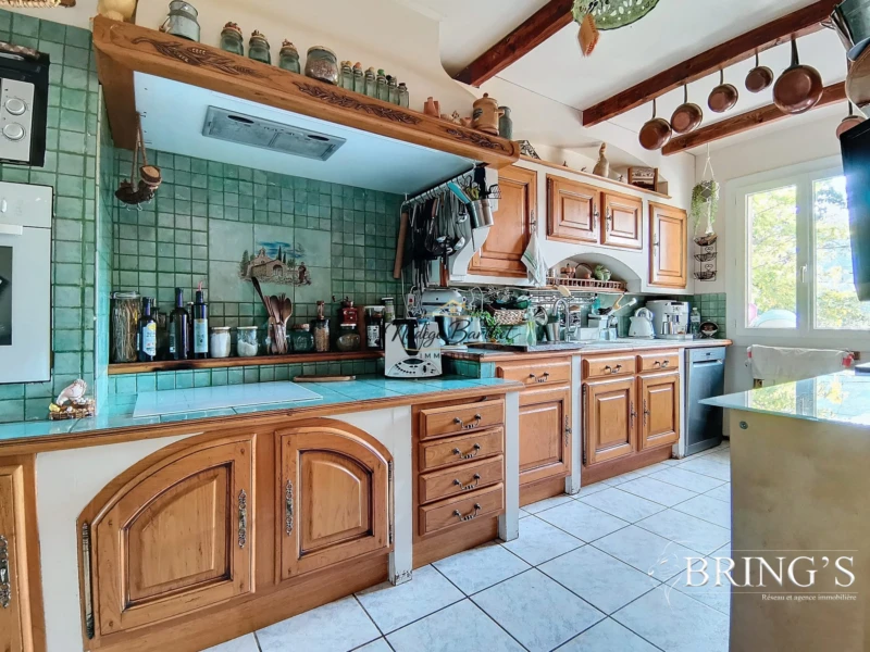 Maison 3 chambres - Rougiers- Cuisine