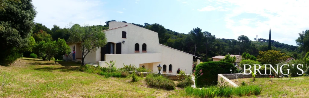 Villa vue d 'ensemble