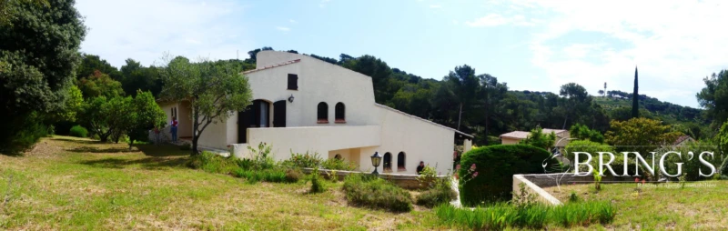 Villa vue d 'ensemble
