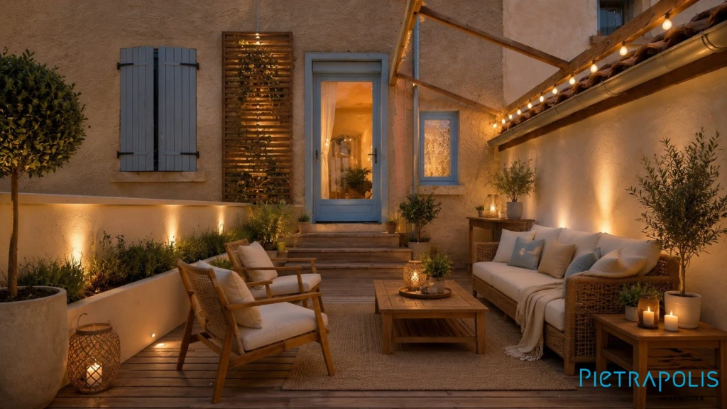 Projet aménagement terrasse