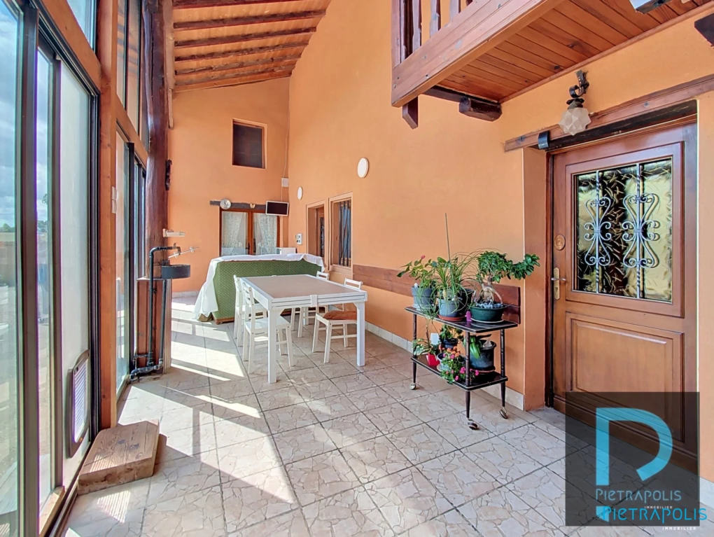 VERANDA  avec store screem