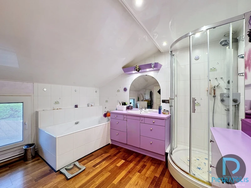 maison à vendre MONTRACOL - salle de bains