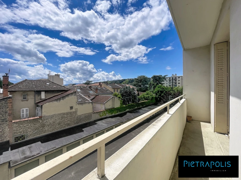 Vue du balcon côté salon