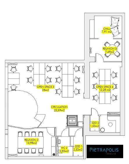 Plan 1er étage