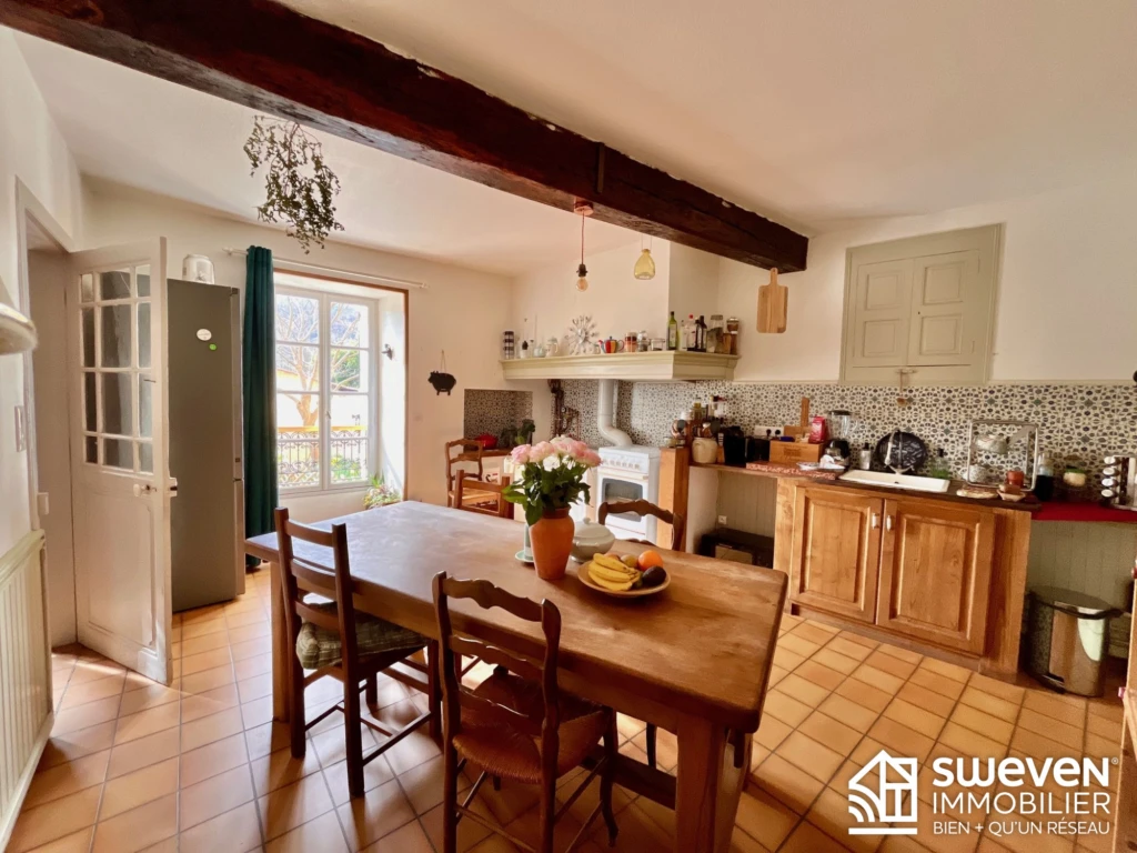maison avec poêle bouilleur 09160