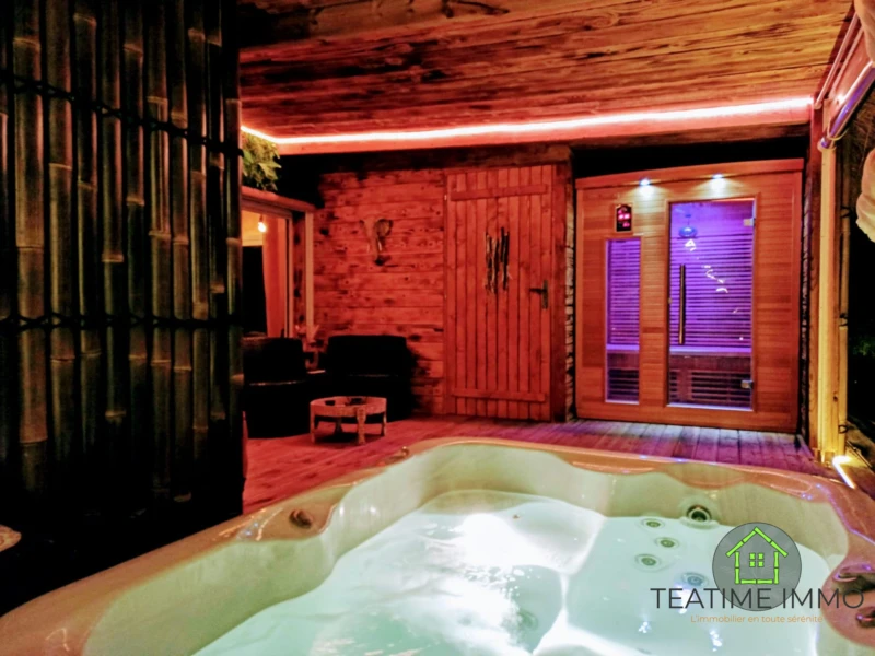 Sauna Jacuzzi Villa plein pied La Farlede
