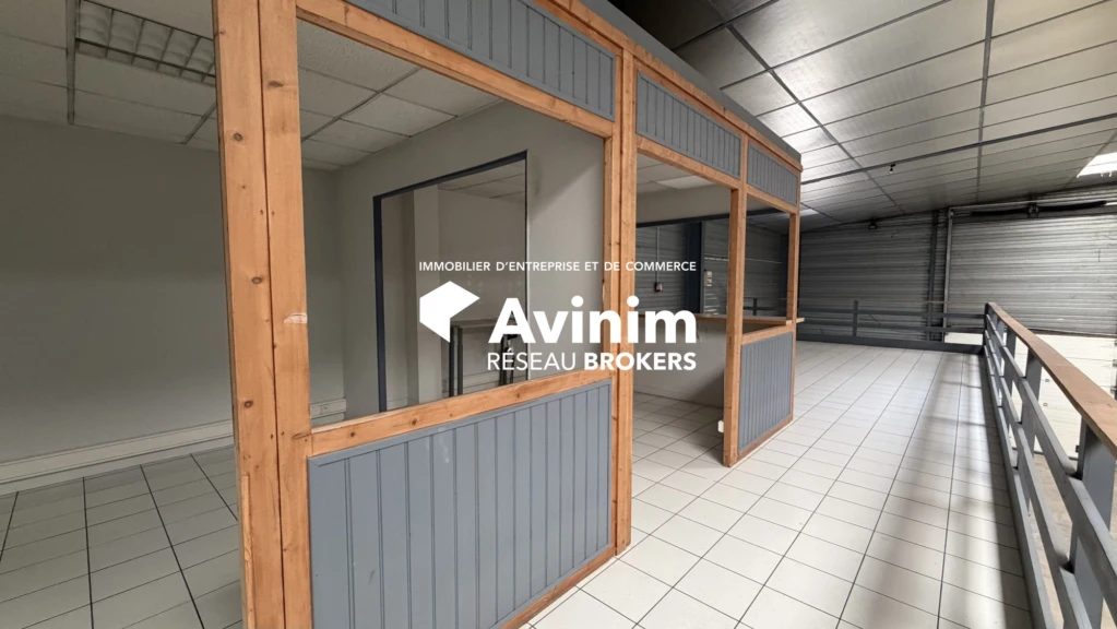 Espace bureau en mezzanine