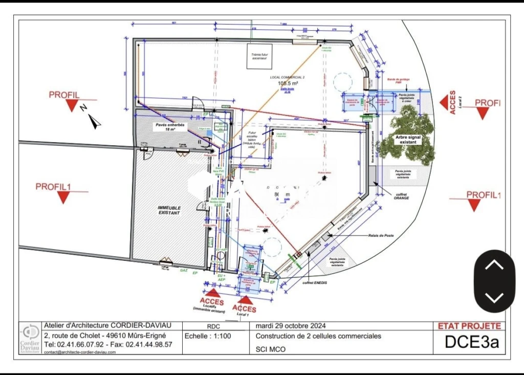 Plan du Rez de Chaussée