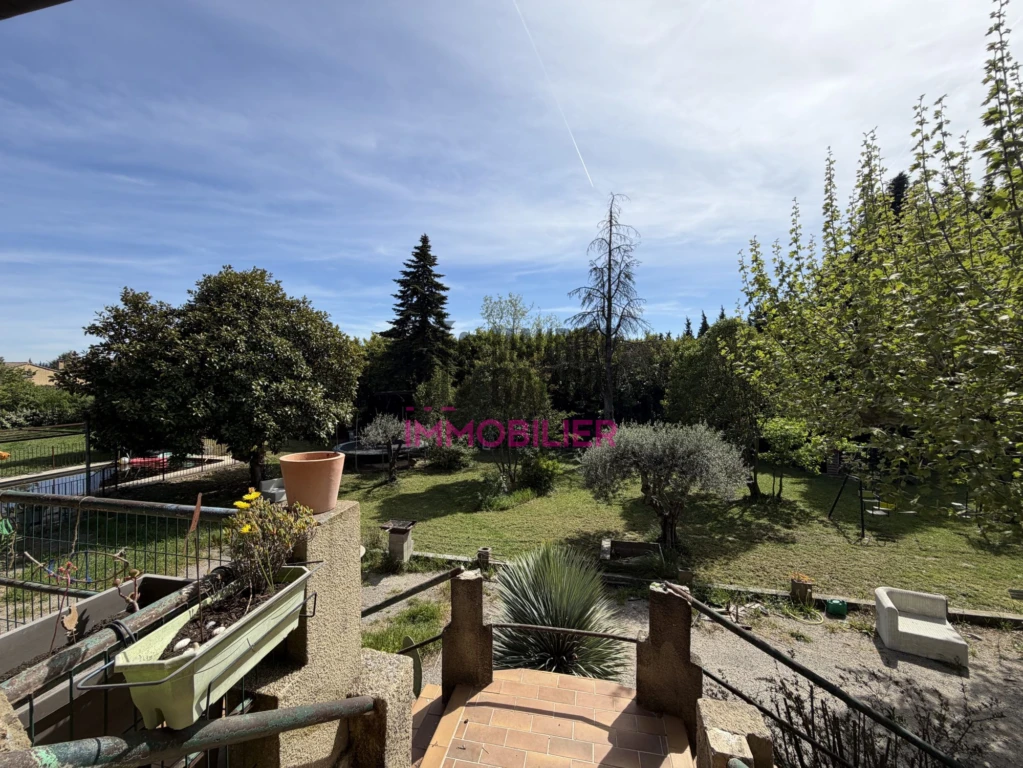 vue de la terrasse du haut