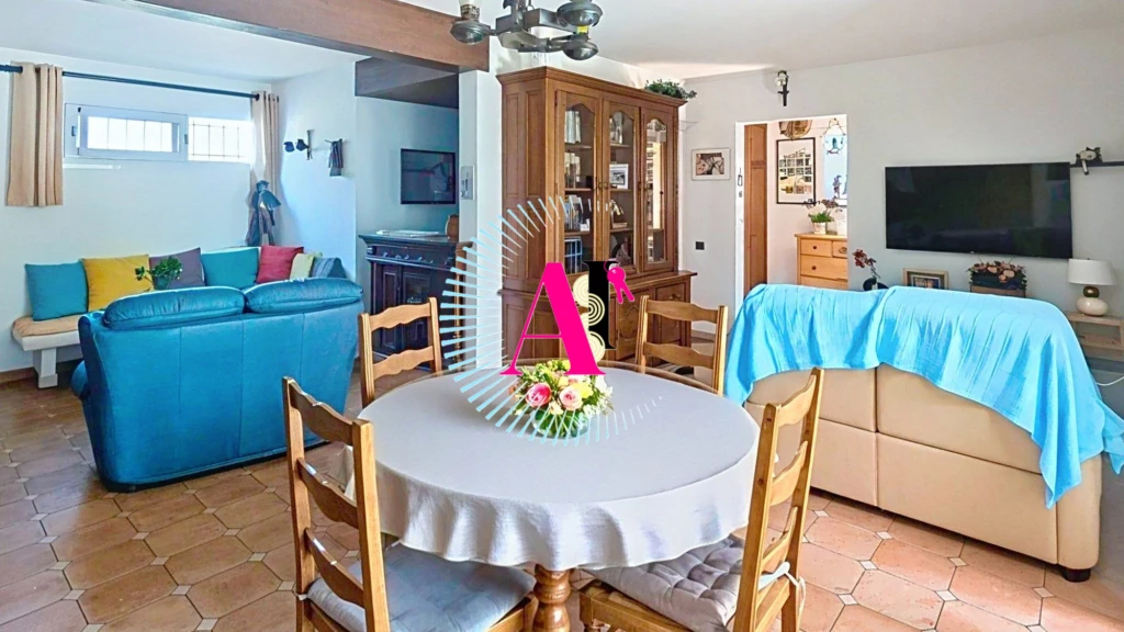 Séjour 32 m² traversant