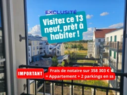IMMO NEUF exceptionnel retour à la vente