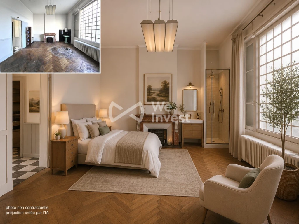 Chambre rez-de-chaussée