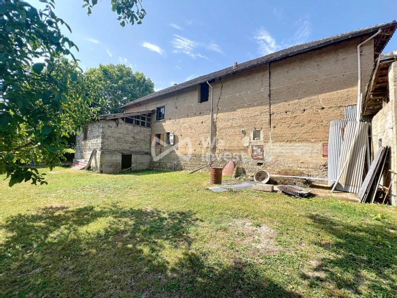 Arrière maison et jardin