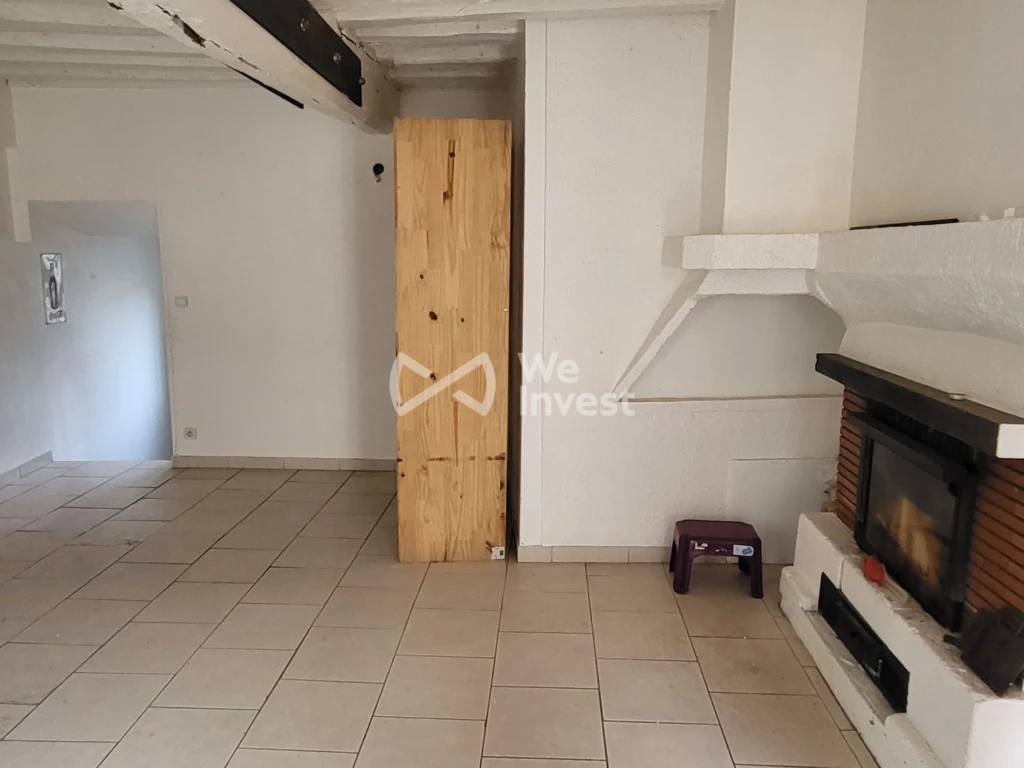 Séjour avec cheminée / insert
