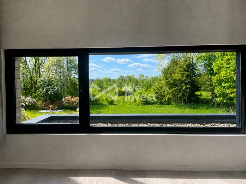VUE DU LIT DE LA CHAMBRE D'AMIS