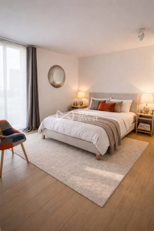 CHAMBRE PARENTALE AVEC DRESSING ET SALLE DE DOUCHE