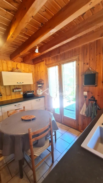 Cuisine, accès jardin