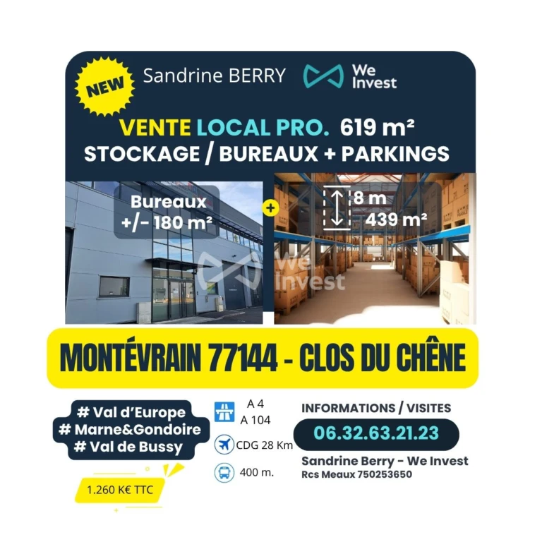 A VENDRE Montévrain Clos du Chêne